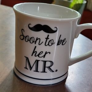 Soon to be her Mr. coffee mug